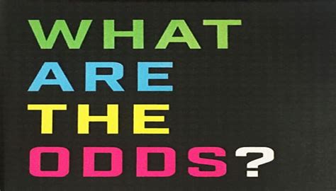 What are the Odds Game » How to play and win & 70+ Questions.